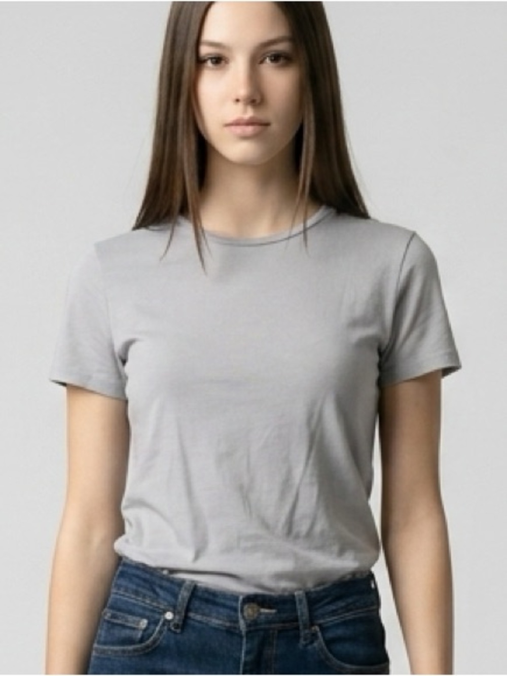 Classic Straight-Leg Women's Jeans in Dark Blue